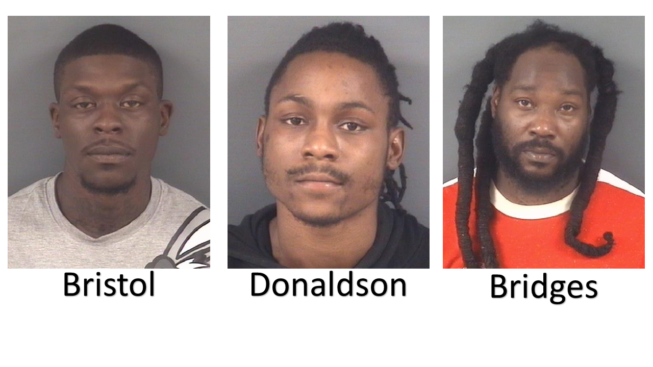 Three Suspects Mugshot