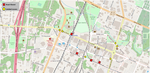 Closed and Limited Access Roads