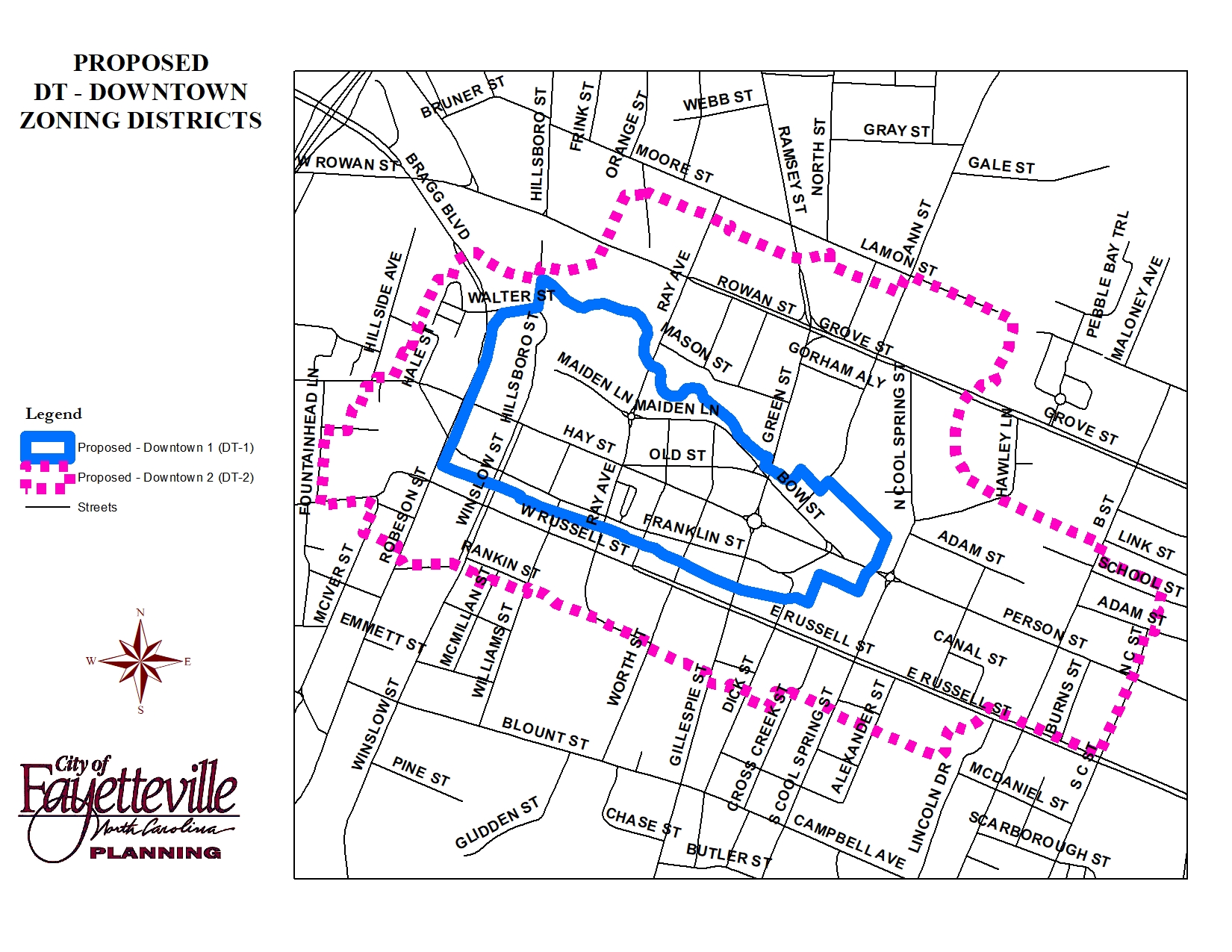 Downtown Rezoning (DT Only) for letters