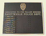 Fallen Officers Plaque